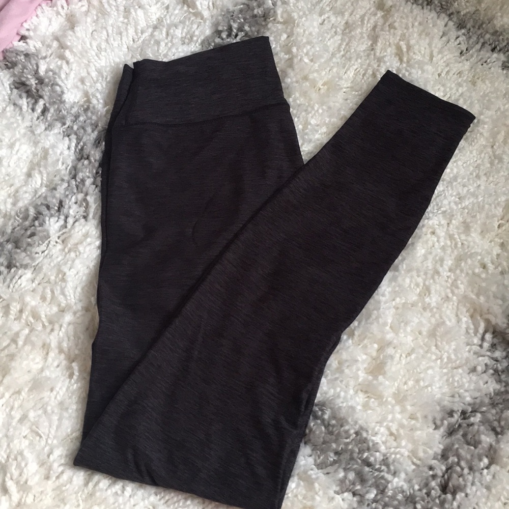 black pants with a pattern